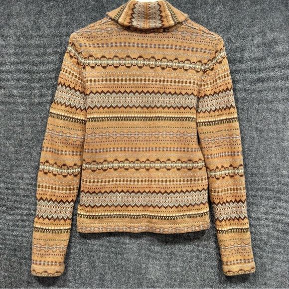 Lauren Ralph Lauren fair isle cashmere angora blend cardigan sweater size SMALL - Picture 4 of 14